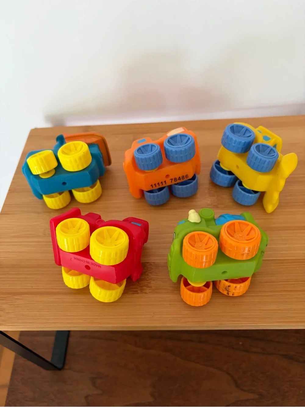 FB Toys - Baby Wheels Construction Cars. Toddler 18M+ Dump TrucK, Cement Mixer